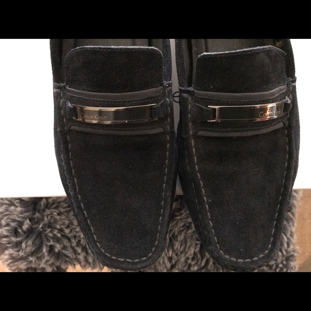 Men’s Dark Navy Calvin Klein Loafers